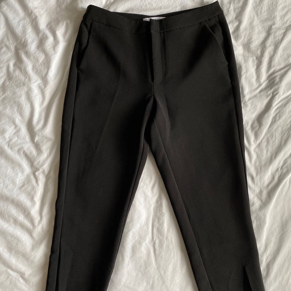 Zip Leg Trousers